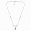 Silver Drishti Teardrop shaped Mangalsutra