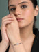 Silver Urja Solitaire Mangalsutra Bracelet