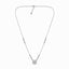 Silver Round Solitaire Mangalsutra