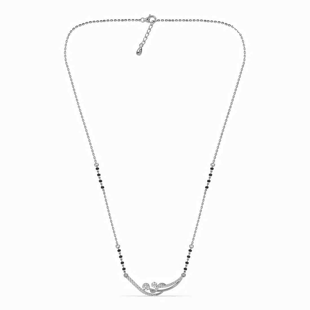 Silver Hridya Mangalsutra