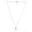 Silver Nadra Moon & Star Pendant Chain Necklace