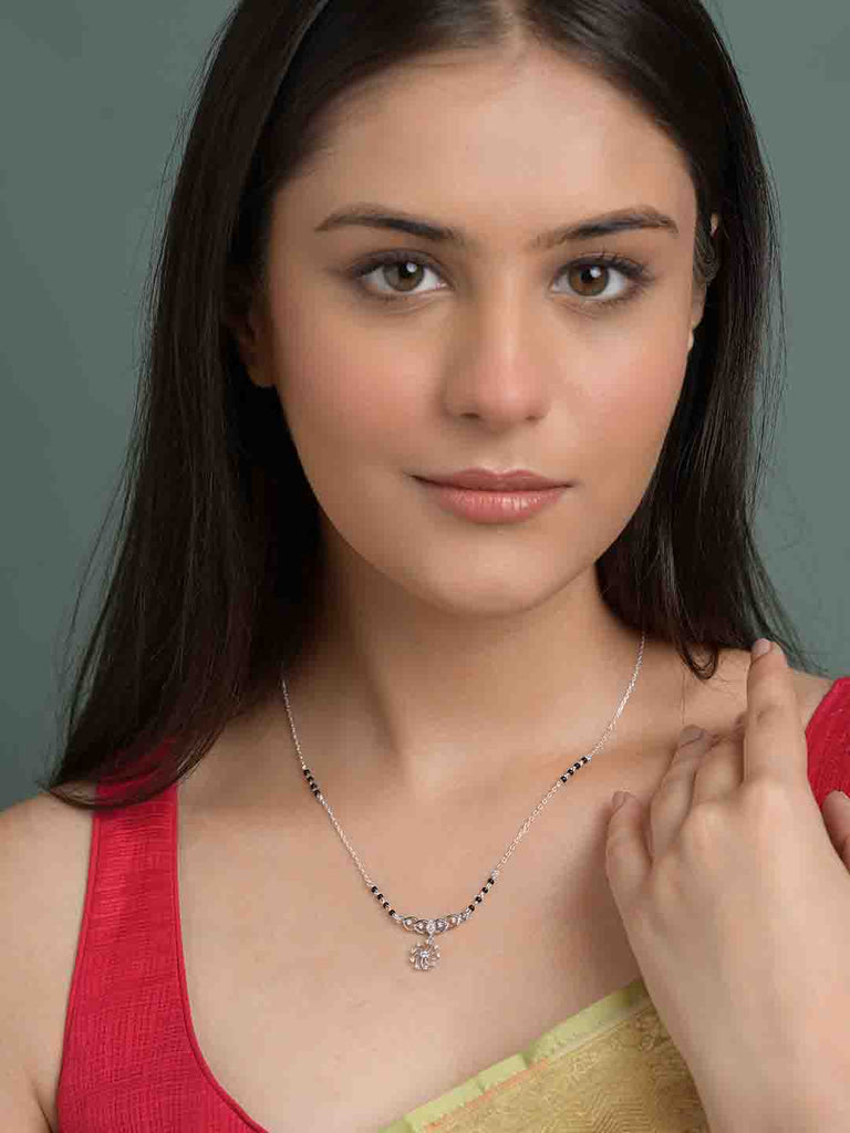 Silver Pranavi Mangalsutra