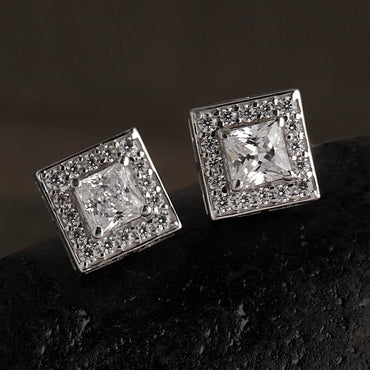 Silver Princess Earring