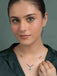 Silver Drishti Teardrop shaped Mangalsutra