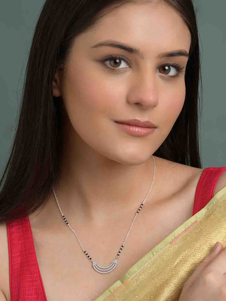 Silver Urja Mangalsutra