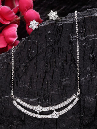 Silver Ava Jewellery Set