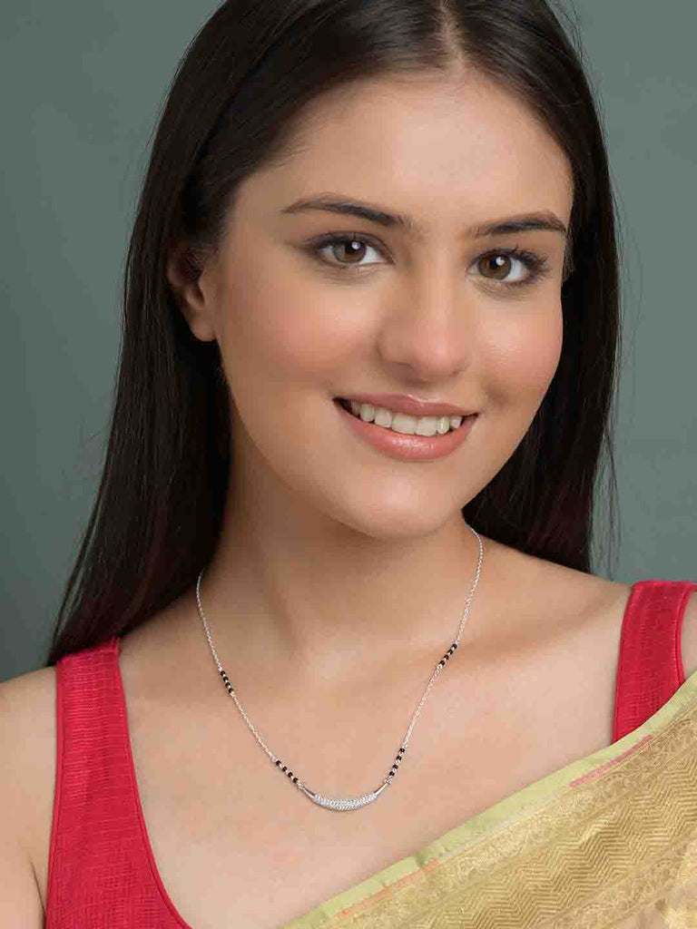 Silver Inaya Mangalsutra