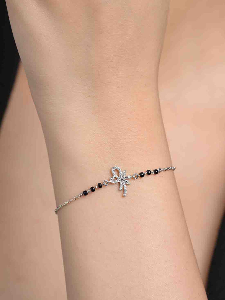 Silver Irya Mangalsutra Bracelet