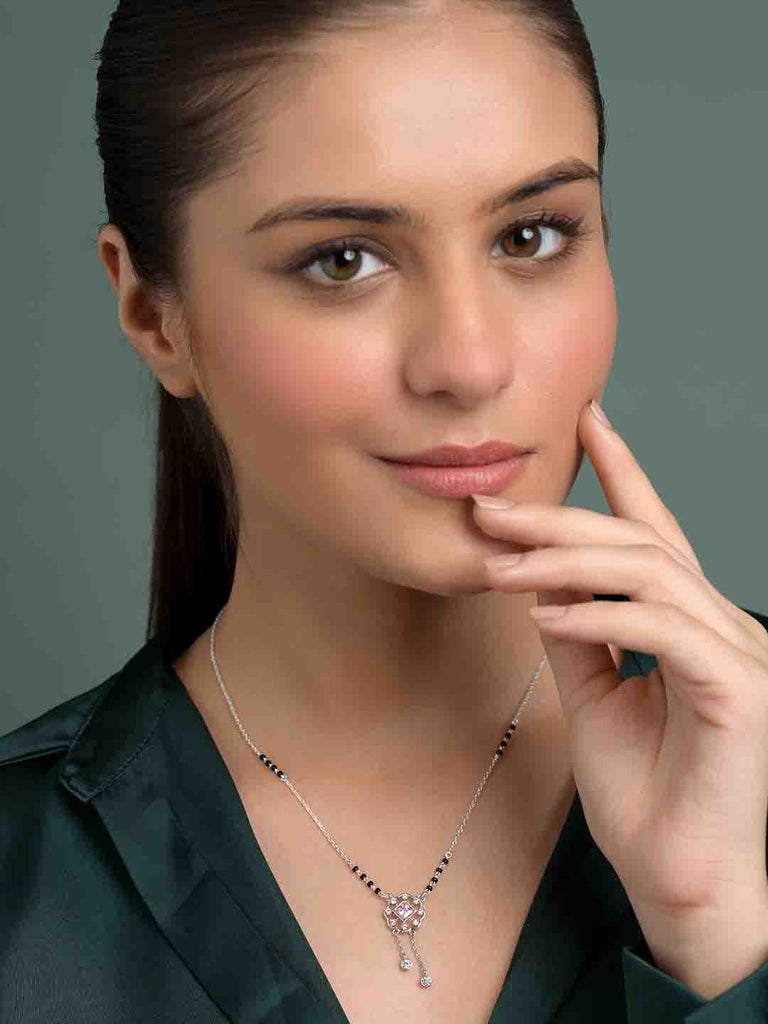 Silver Dhriti Mangalsutra