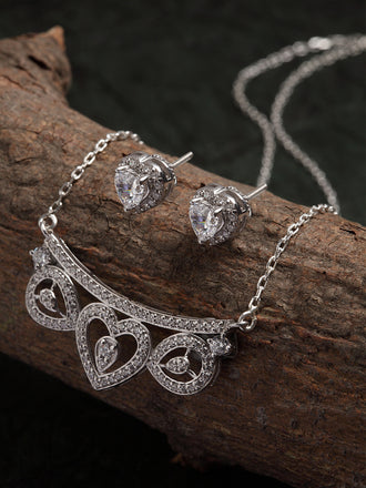 Silver Eden Jewellery Set