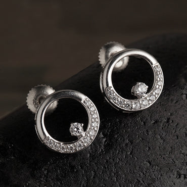 Silver Evie Earring