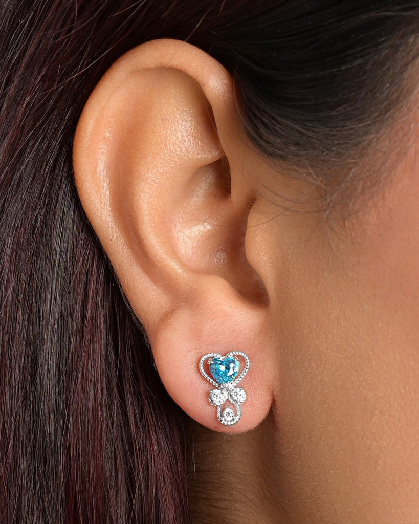 Silver Elettra Earrings