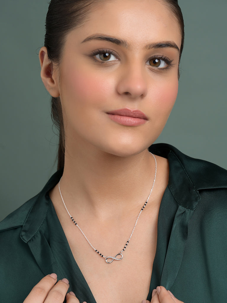 Silver Avani Infinity Mangalsutra