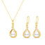 Silver Esin Real Pearl Jewellery Set