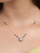 Silver Naisha Pearl Mangalsutra