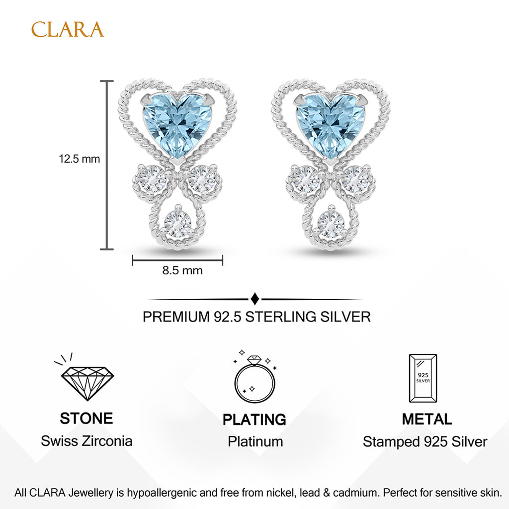 Silver Elettra Earrings