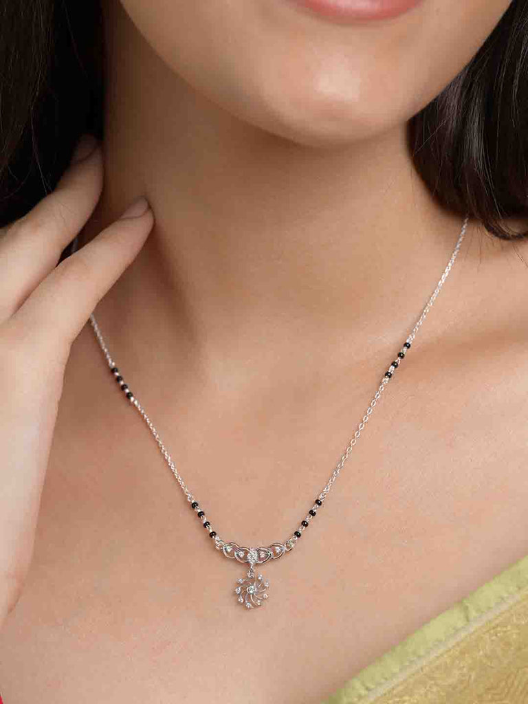 Silver Pranavi Mangalsutra