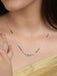 Silver Hridya Mangalsutra