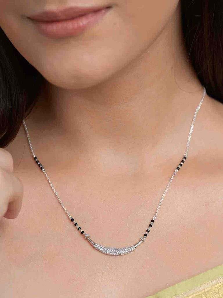 Silver Inaya Mangalsutra