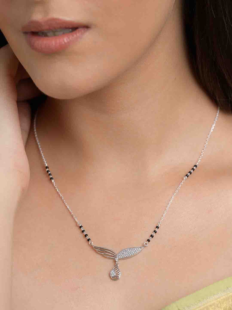 Silver Jivika Mangalsutra
