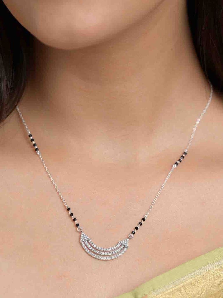 Silver Urja Mangalsutra