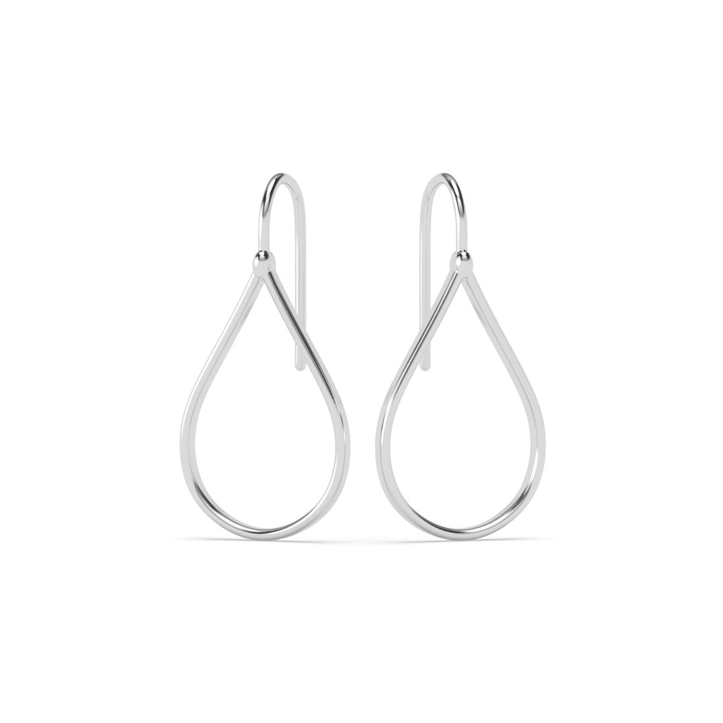 Silver Tica Dangler Earrings