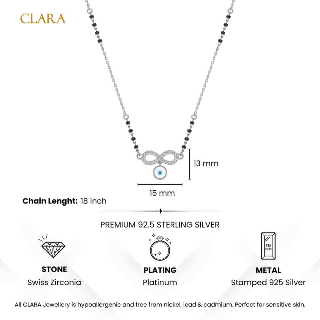 Evil Eye Infinity Mangalsutra