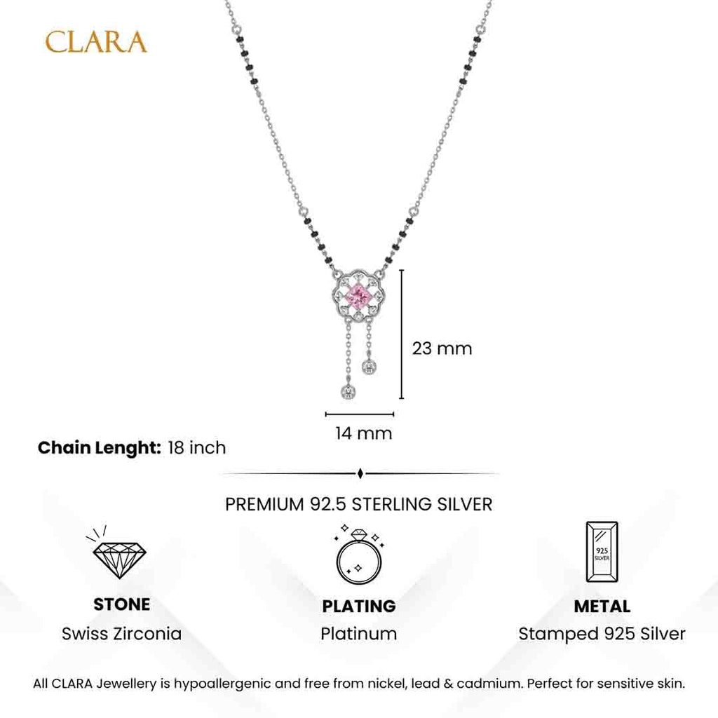 Silver Dhriti Mangalsutra