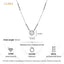 Silver Round Solitaire Mangalsutra