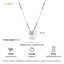 Silver Flower Mangalsutra