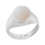 Certified Opal Bold Silver Ring 4.8cts or 5.25ratti