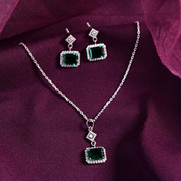 Silver Bianca Jewellery Set