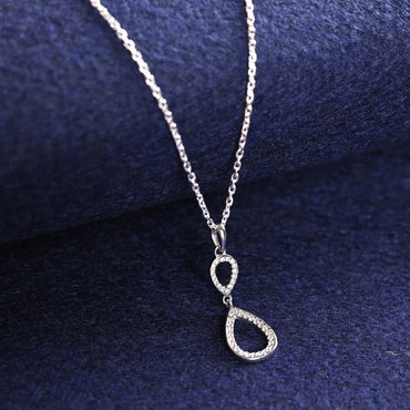 Silver Serenity Pendant Chain  