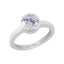 Certified Zircon Elegant Silver Ring 3cts or 3.25ratti