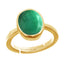 CLARA Certified Original Emerald Panna Gemstone 3.25 to 10.25 ratti or 3 to 9.3 carat Panchdhatu adjustable Ring for Men & Women