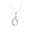 Silver Raindrop Pendant Chain 