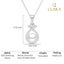 Silver Asal Freshwater Pearl Pendant Chain