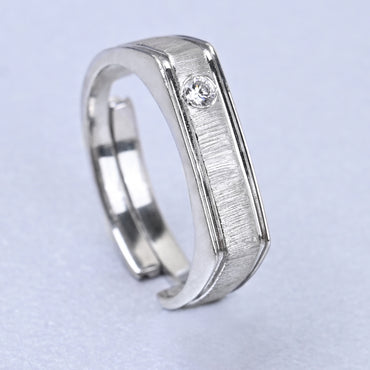 CLARA Real 925 Sterling Silver Dario Band Ring 