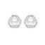 Silver Zuha Freshwater Pearl Stud Earrings