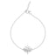 Silver Lotus Anklet Payal ( Single ) Chain