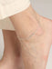 Silver Infinity Anklet Payal ( Single ) Chain