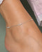 Silver Iyla Infinity Anklet Payal (Single)