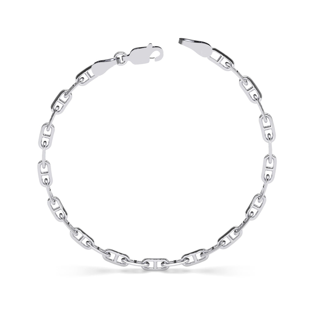 Silver Soren Men Bracelet in 8 inches