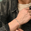 Silver Soren Men Bracelet in 8 inches