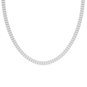 Silver Magnus Men Chain Necklace in 24 inches