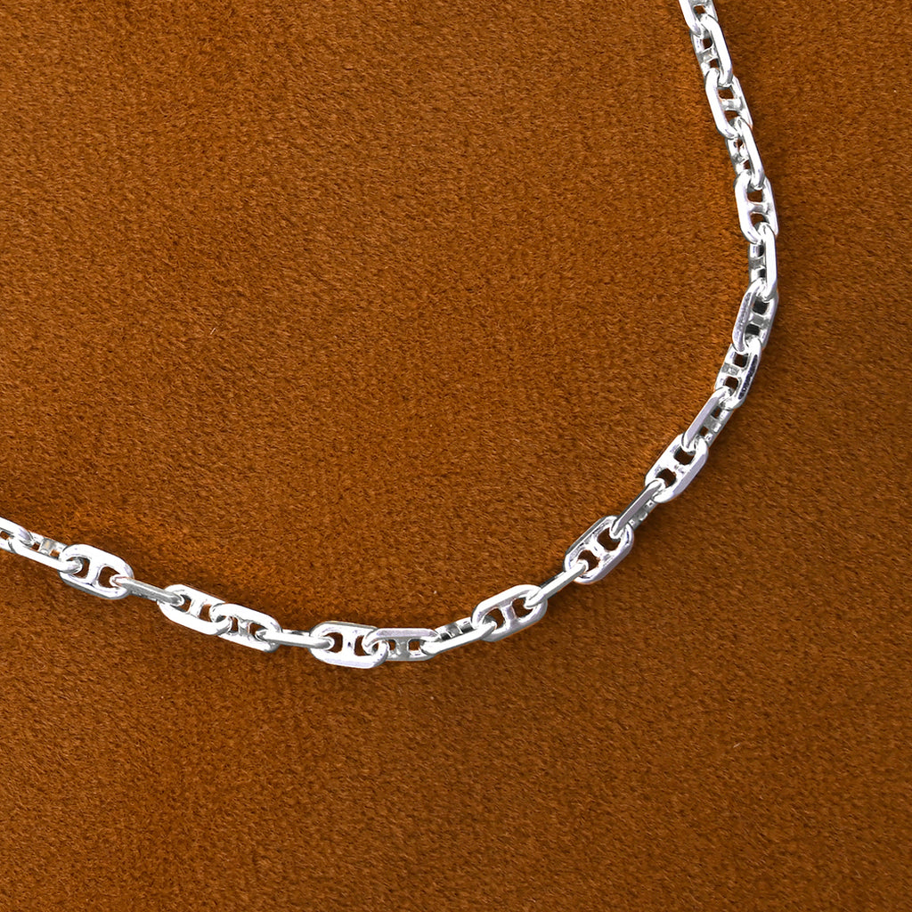 Silver Soren Men Chain Necklace in 24 inches