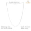 Silver Soren Men Chain Necklace in 24 inches