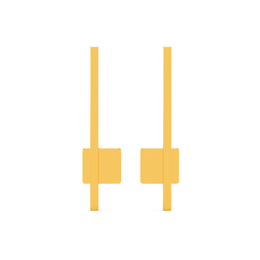 Silver Yara Geometric Earrings