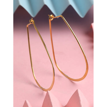 Silver Aiwa Hoop Earrings