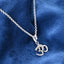 Silver Religious OM Men Pendant Necklace with Chain or without Chain